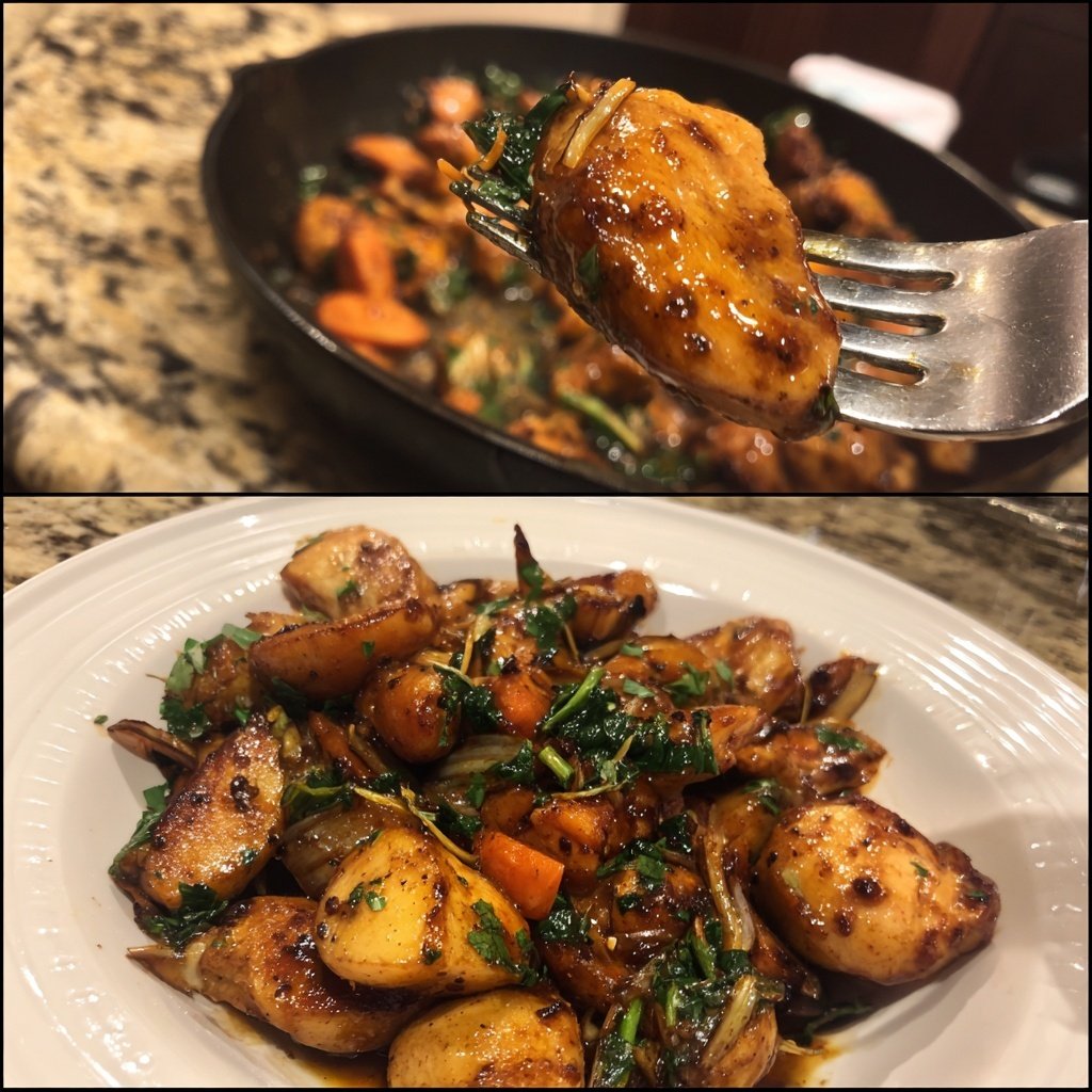 Honey Mustard Chicken Skillet