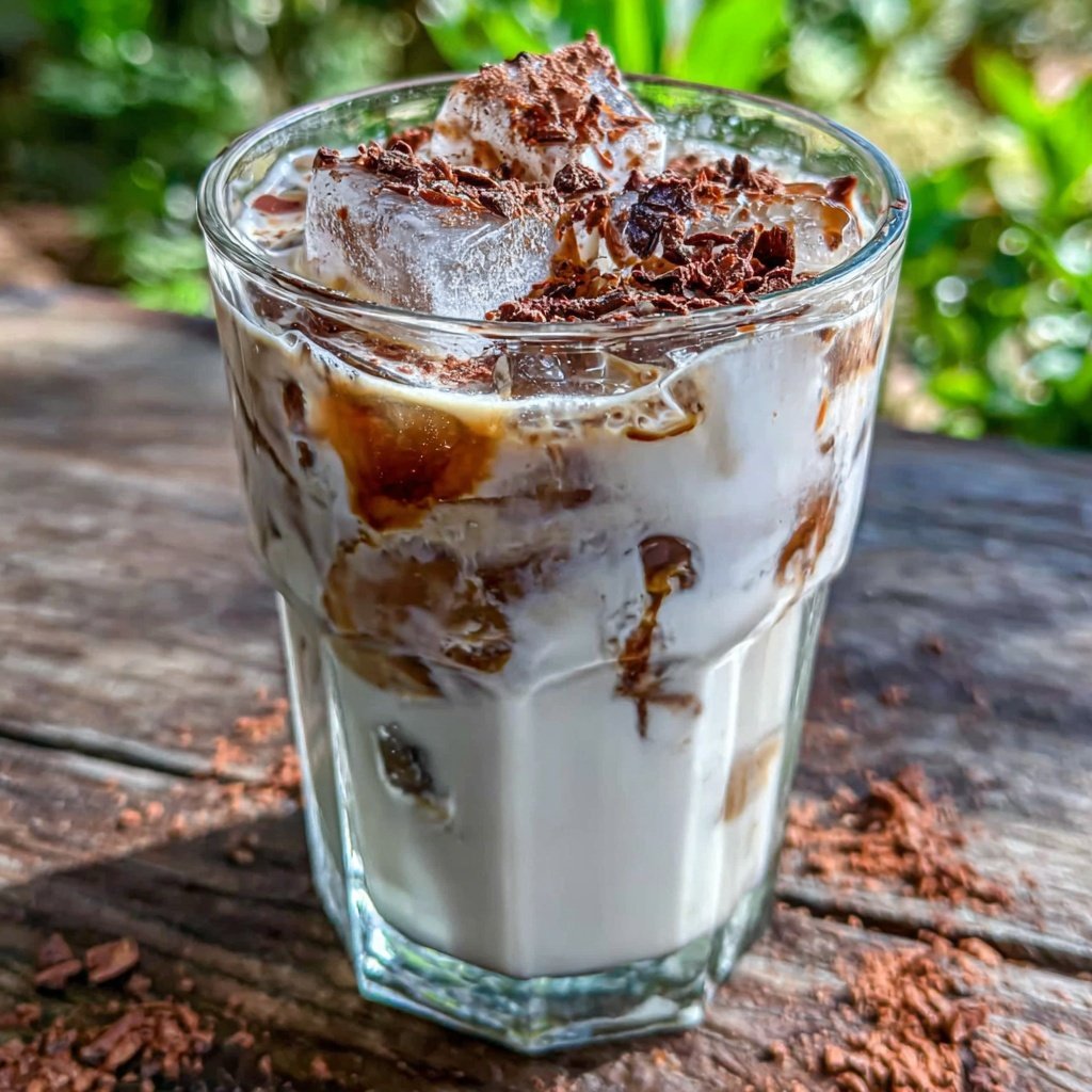 Low Calorie Iced Almond Milk Latte