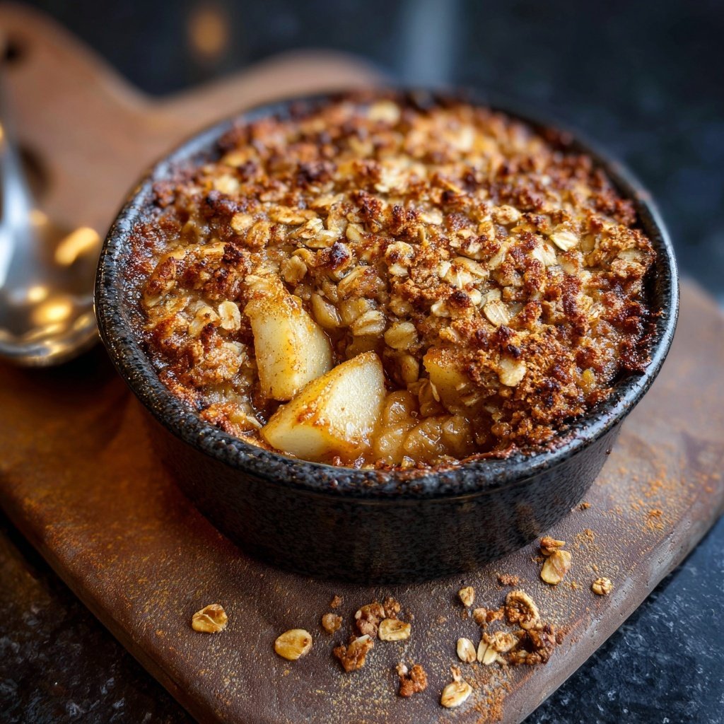 Apple Cinnamon Baked Oats