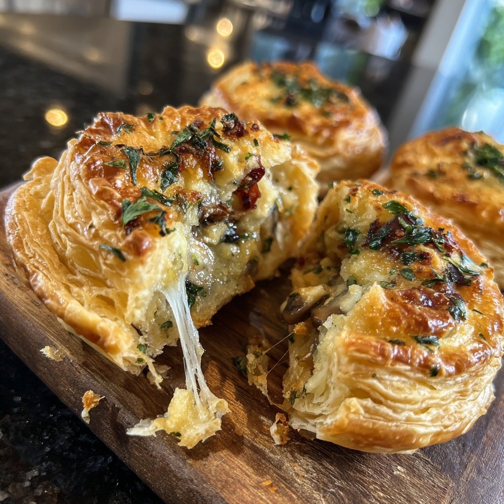 Super Bowl Party Food Savory Puff Pastries