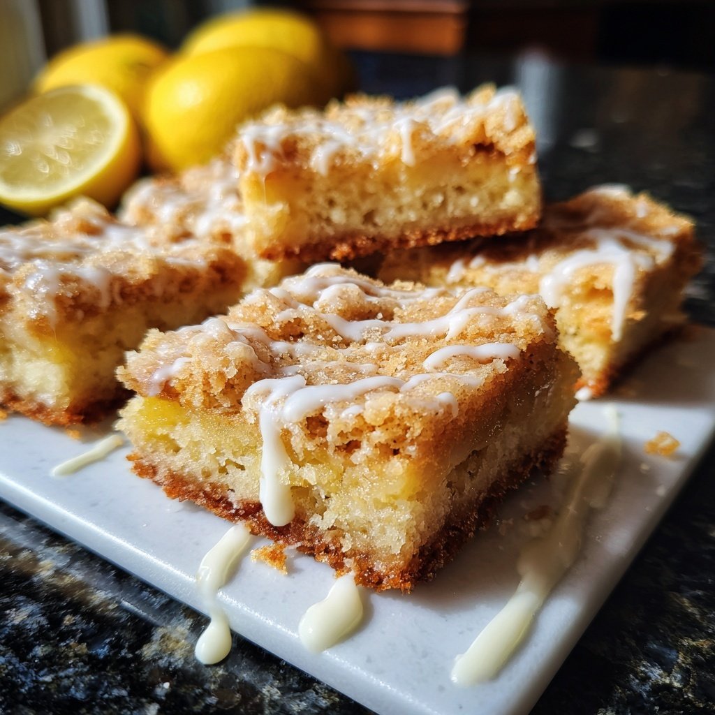 Limoncello Lemon Bars