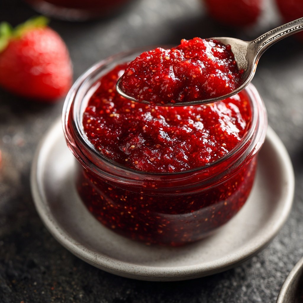 Easy Strawberry Chia Jam