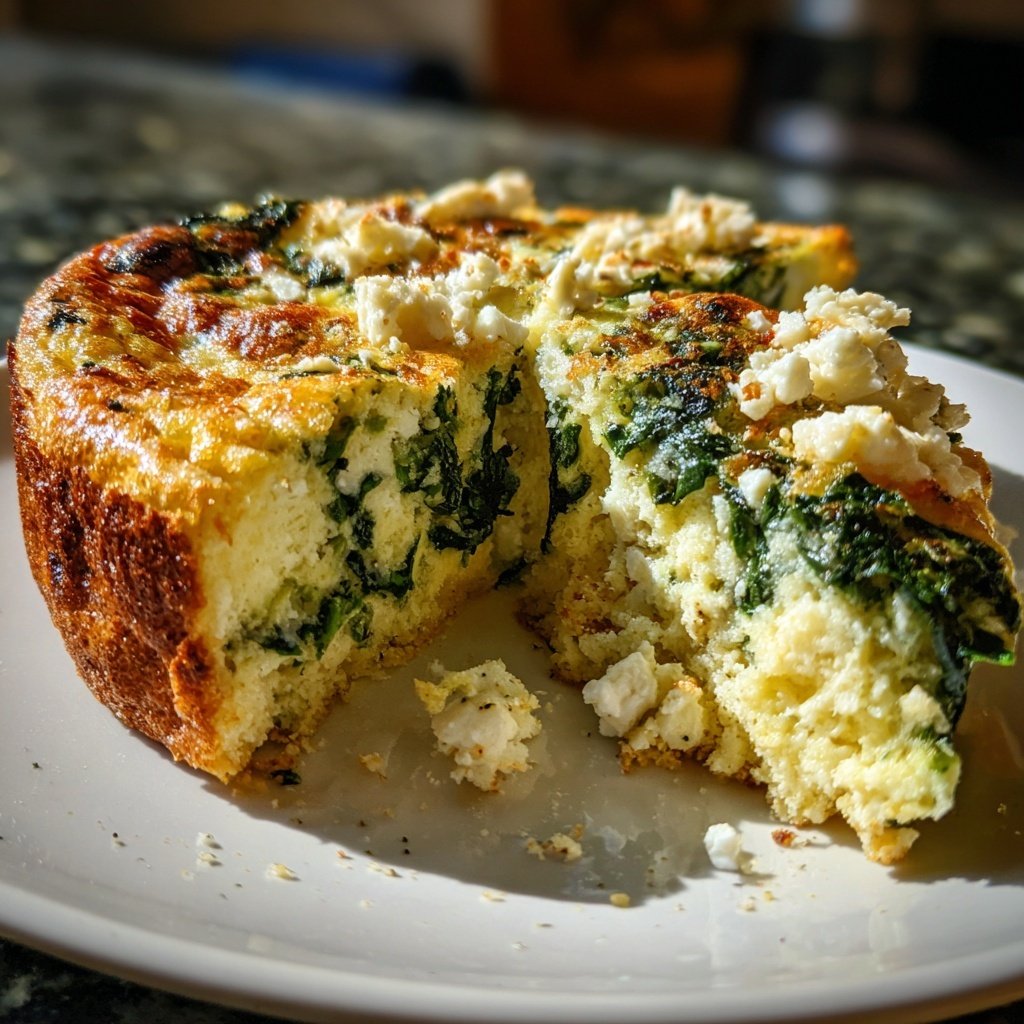 Keto Breakfast Egg And Spinach Bake