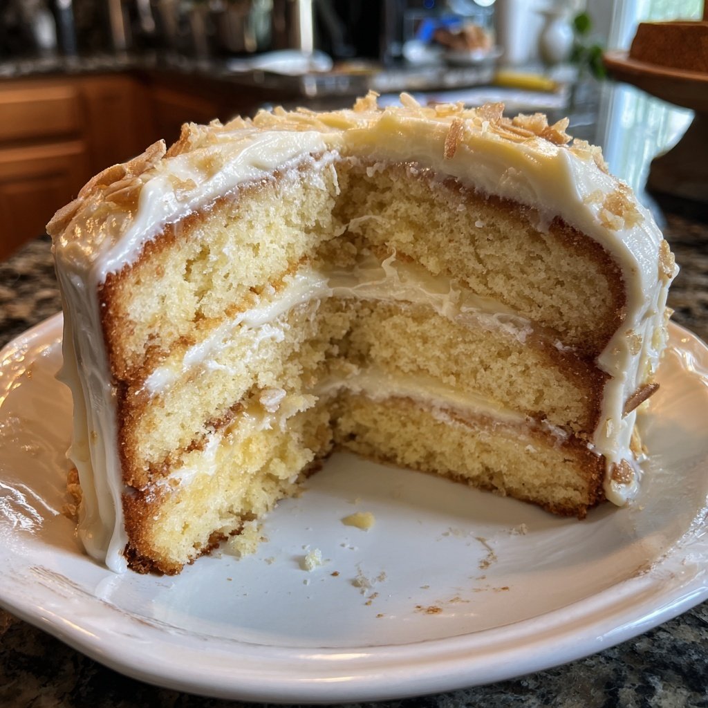 Vanilla Cake With Butter Frosting