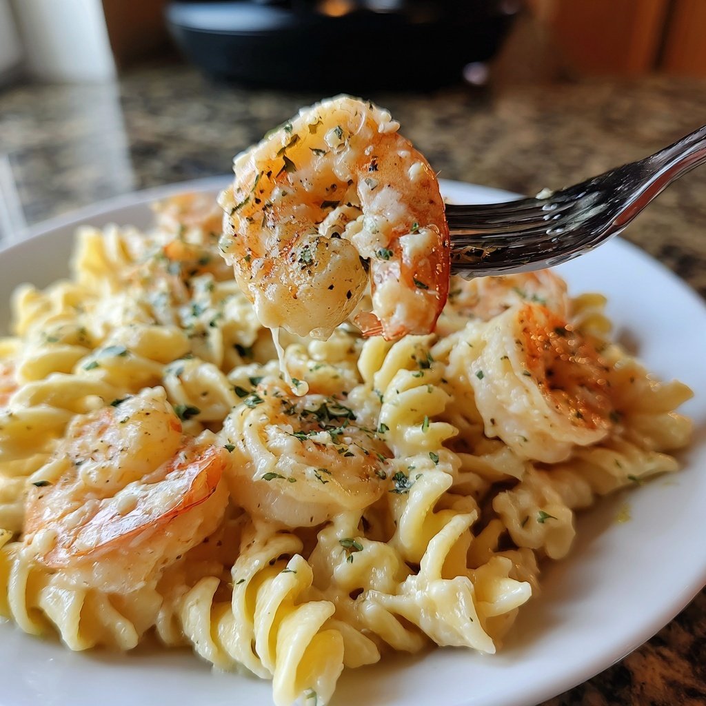 Shrimp Alfredo Pasta