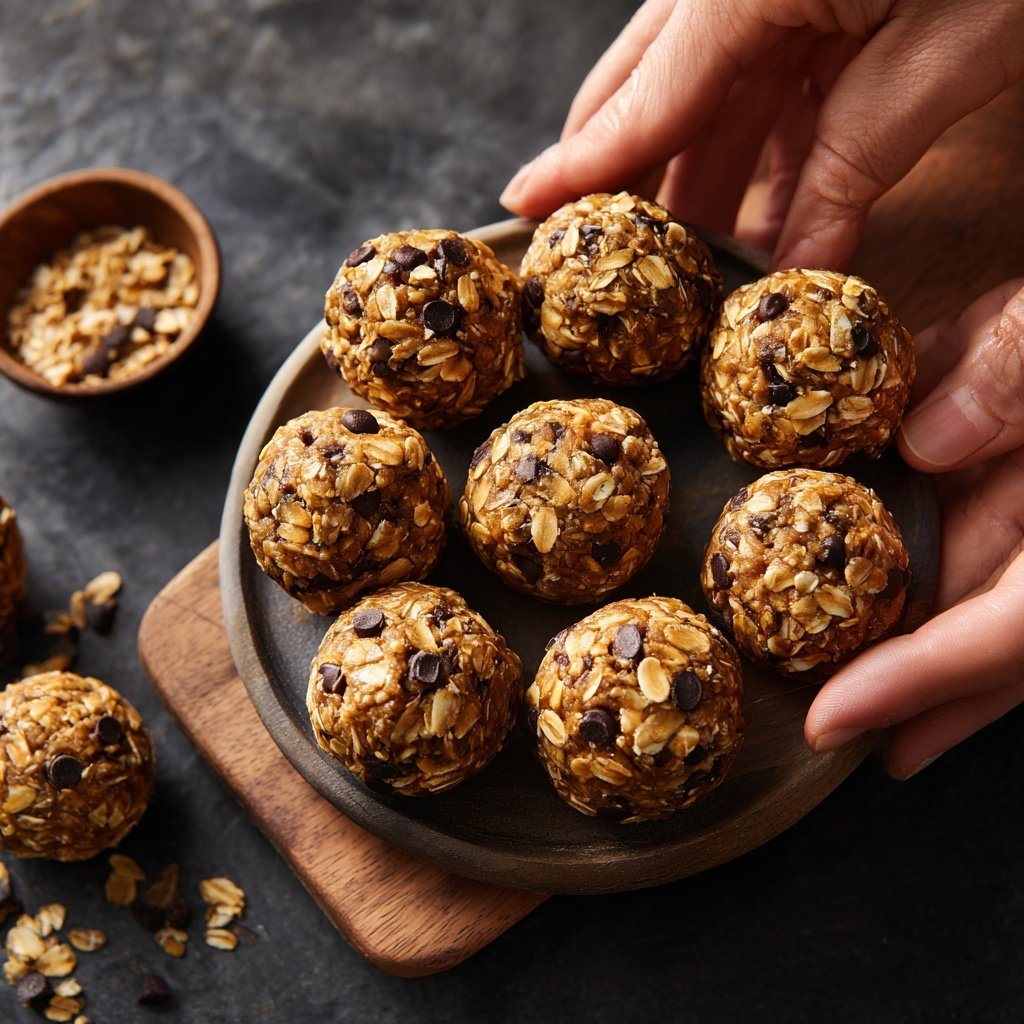 Healthy Peanut Butter Snack Balls