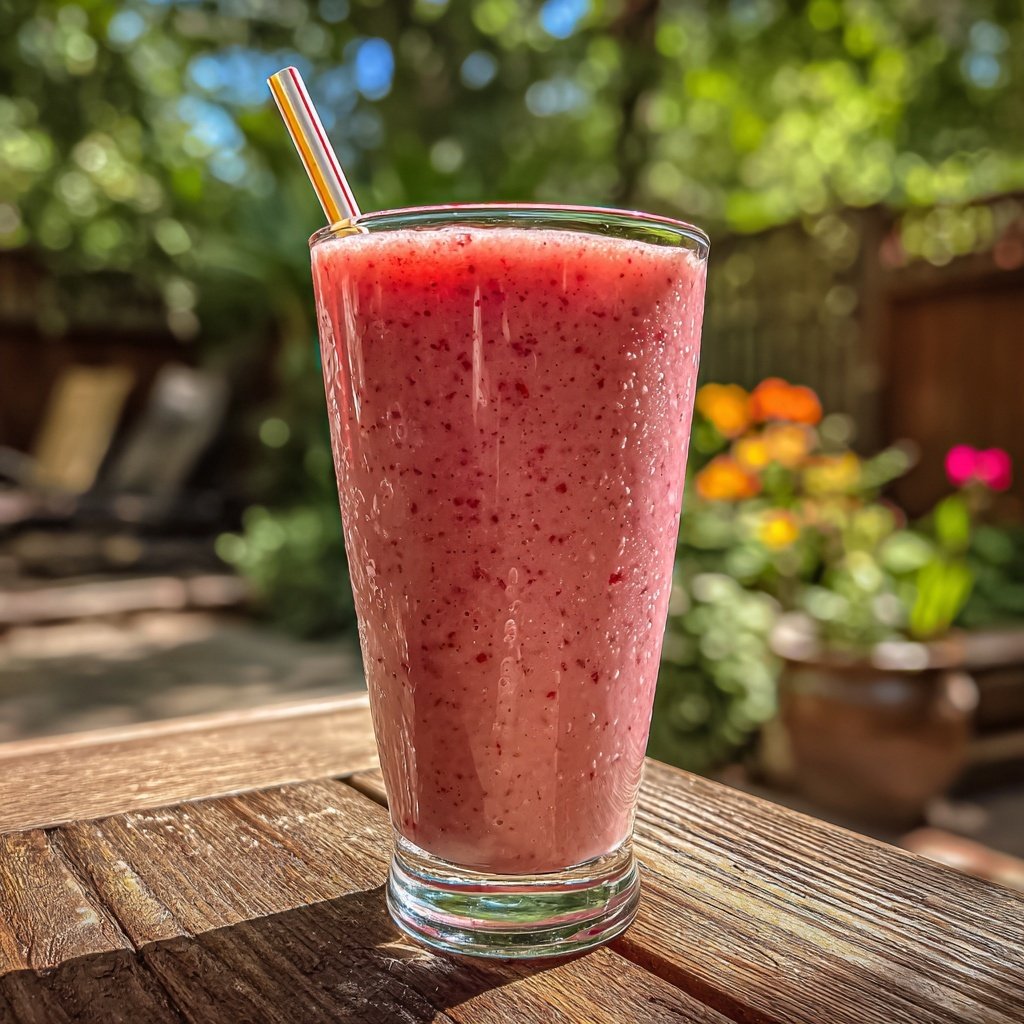 Strawberry Banana Protein Smoothie